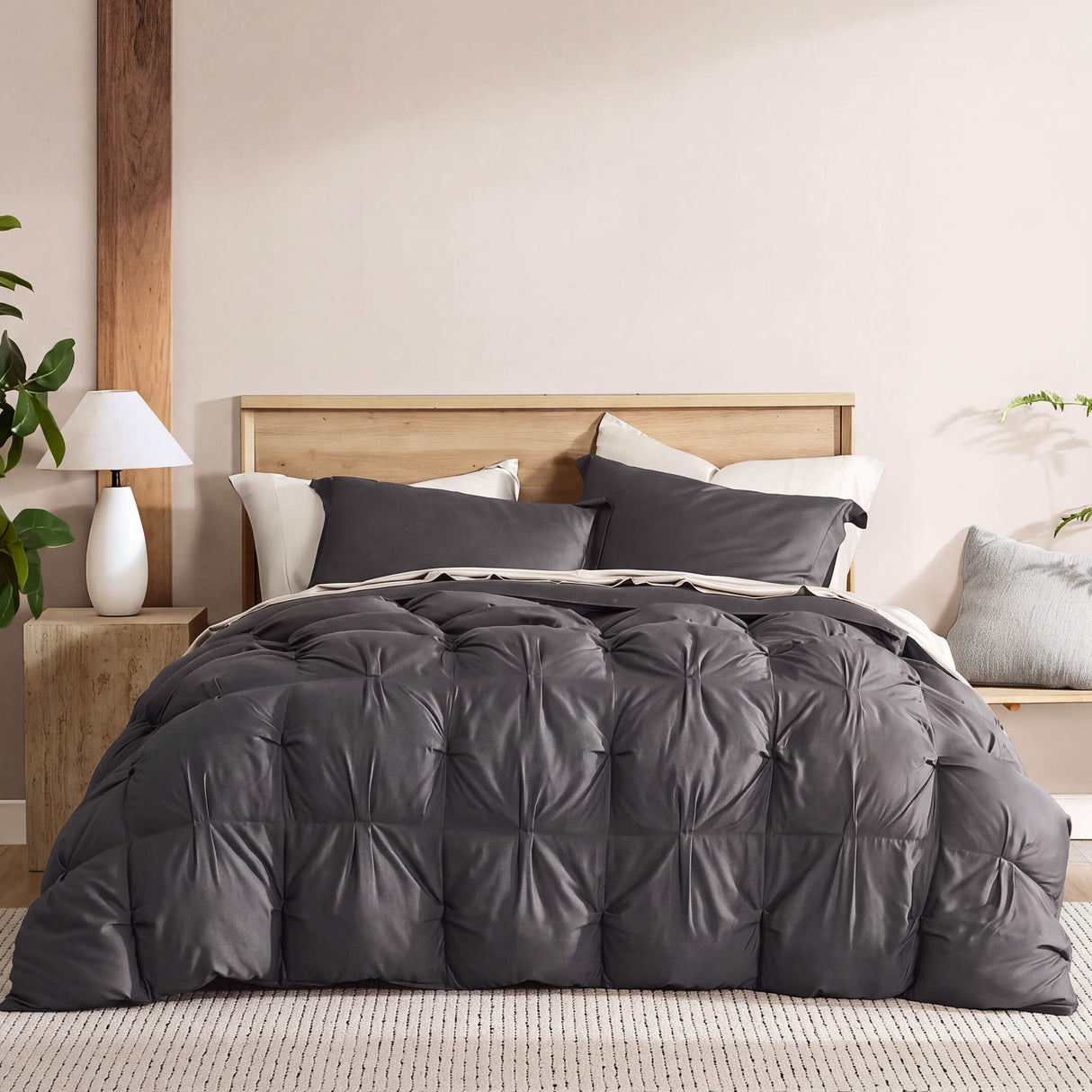 Premium Bamboo Viscose Bubble Comforter