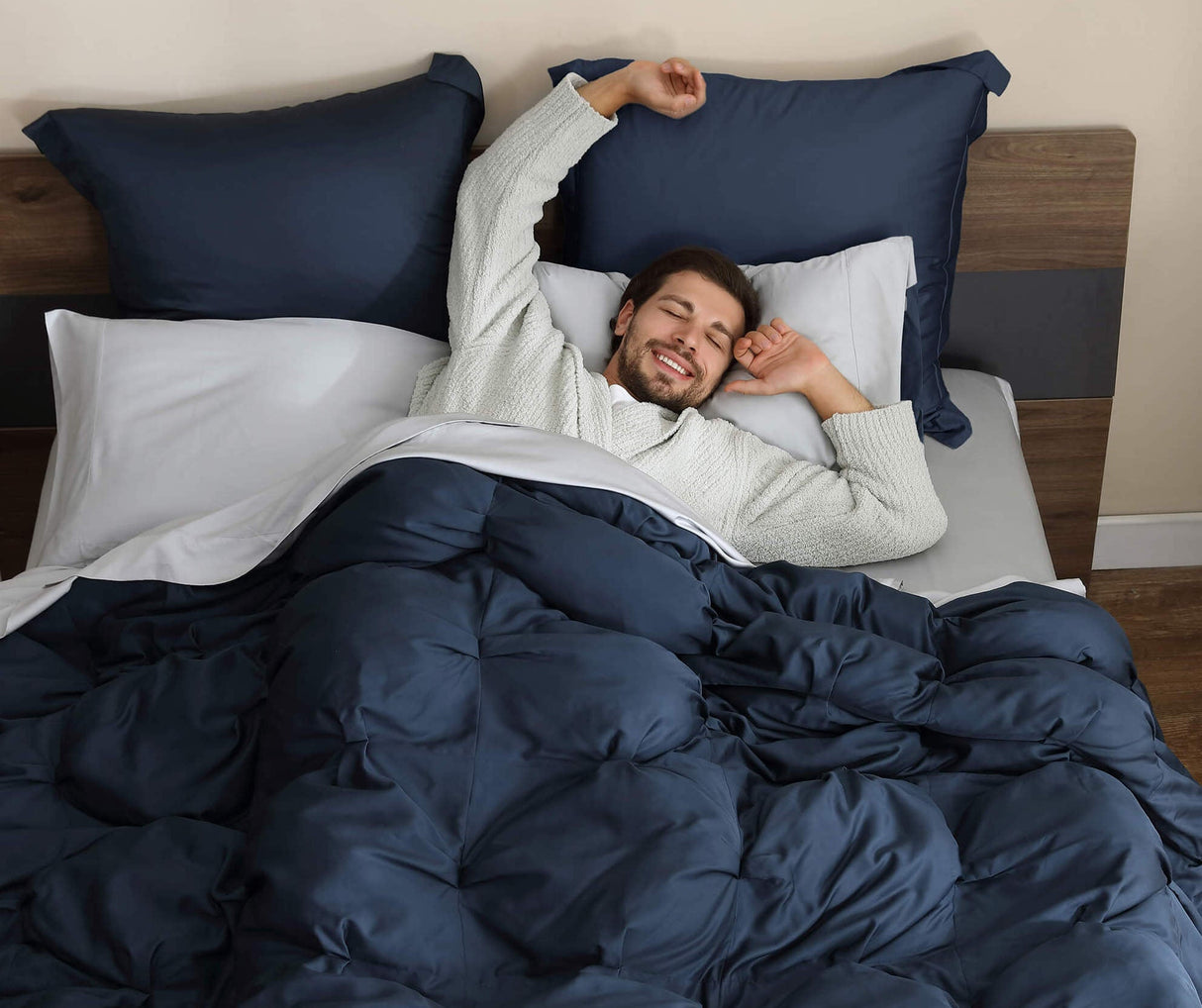 Premium Bamboo Viscose Bubble Comforter
