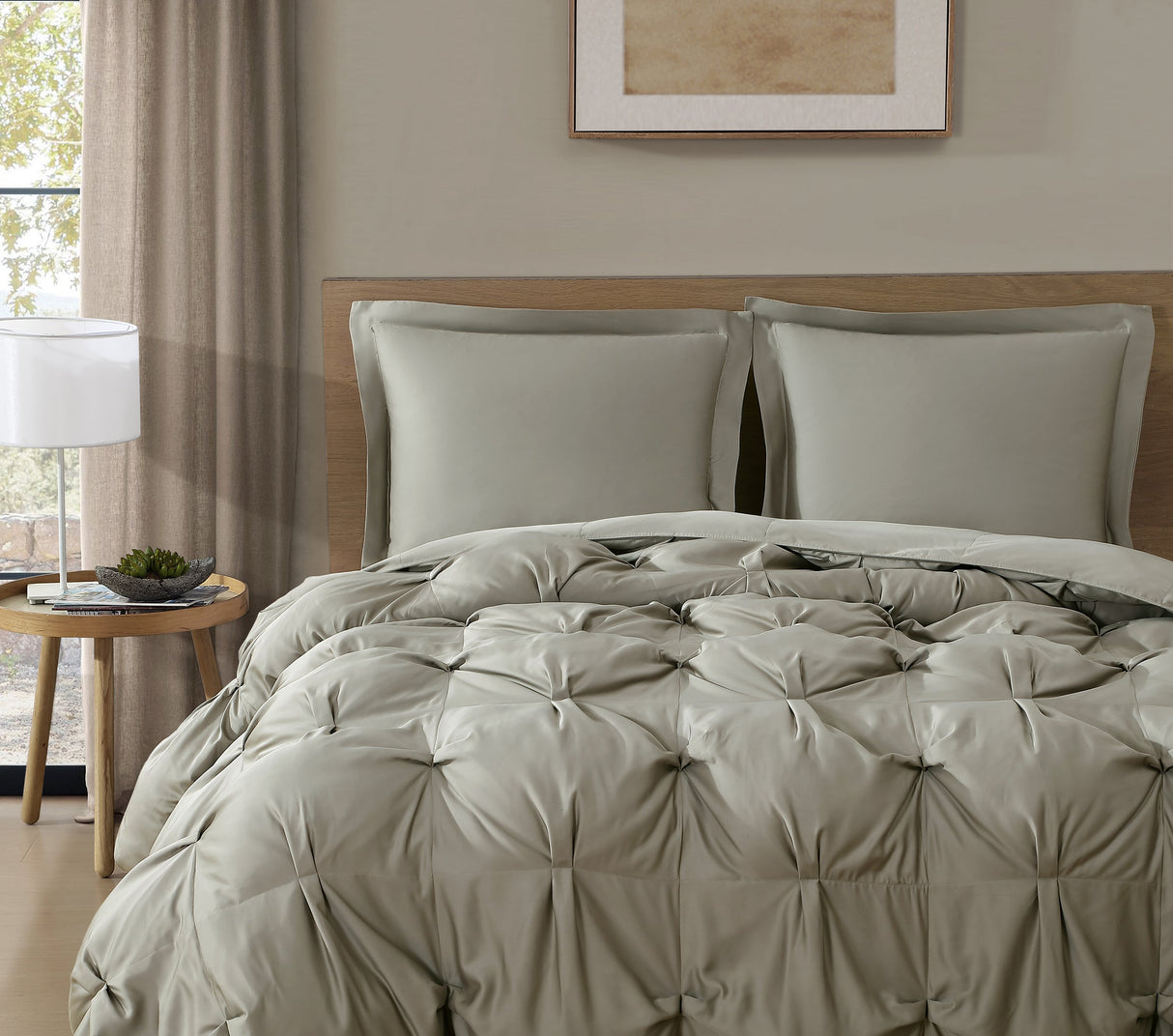 Premium Bamboo Viscose Bubble Comforter