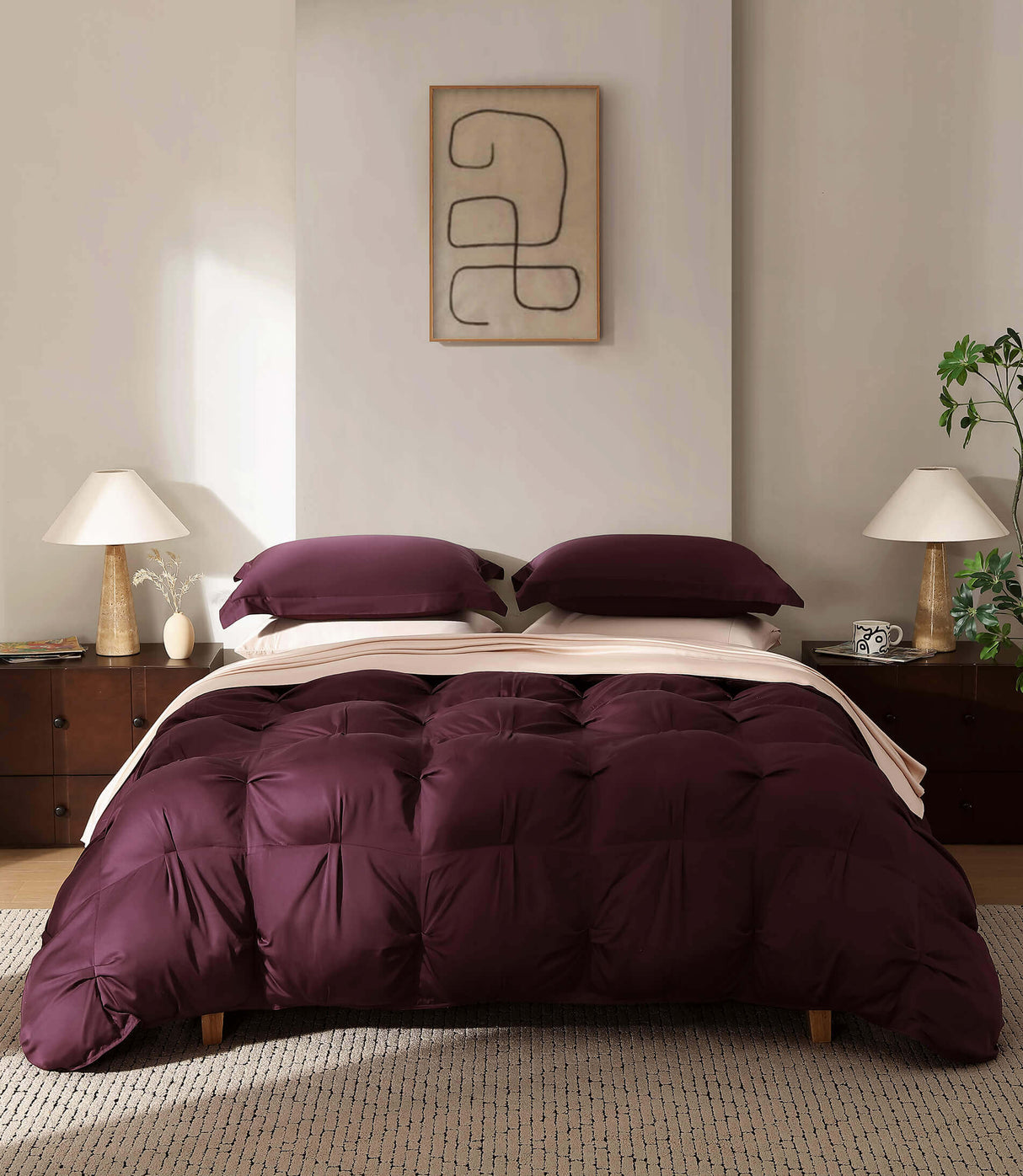 Premium Bamboo Viscose Bubble Comforter