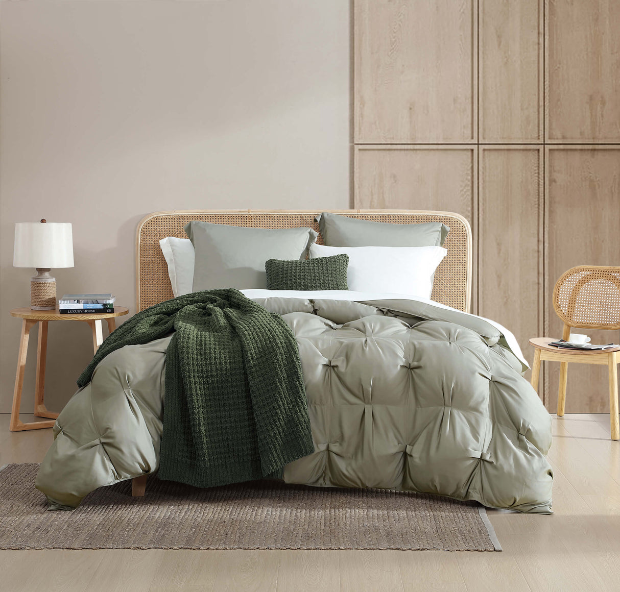 Premium Bamboo Viscose Bubble Comforter