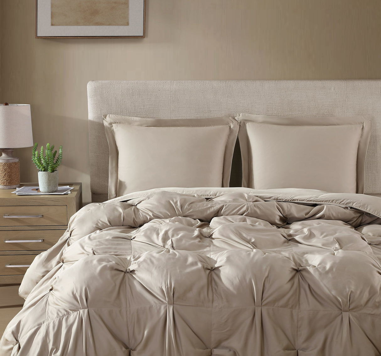 Premium Bamboo Viscose Bubble Comforter