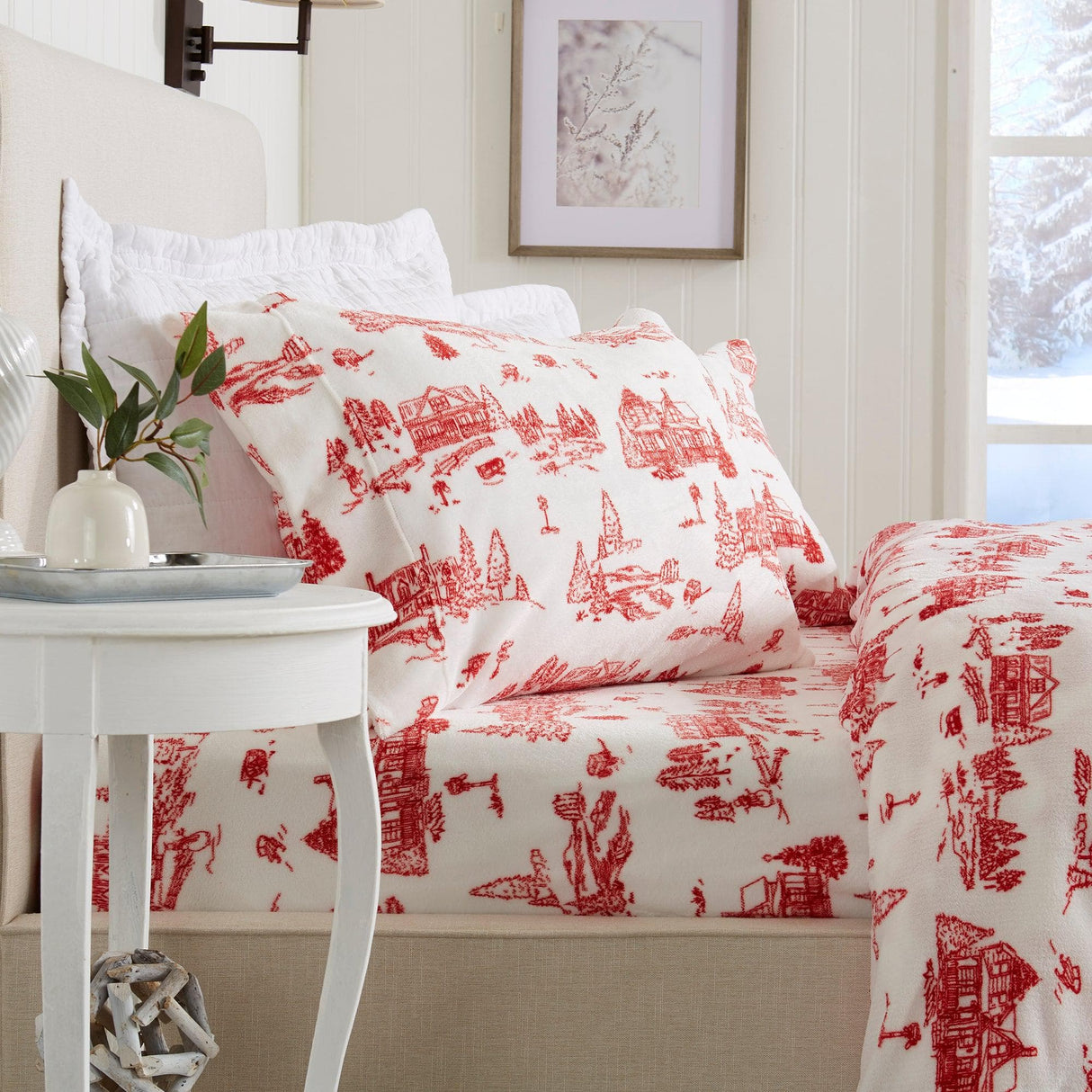 Printed Plush Sheet - Velvet Luxe Collection