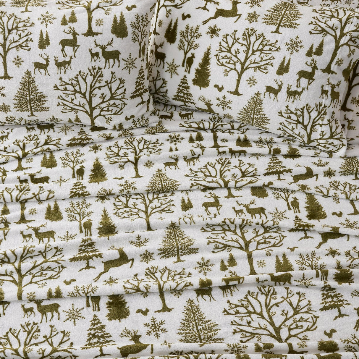 Printed Plush Sheet - Velvet Luxe Collection