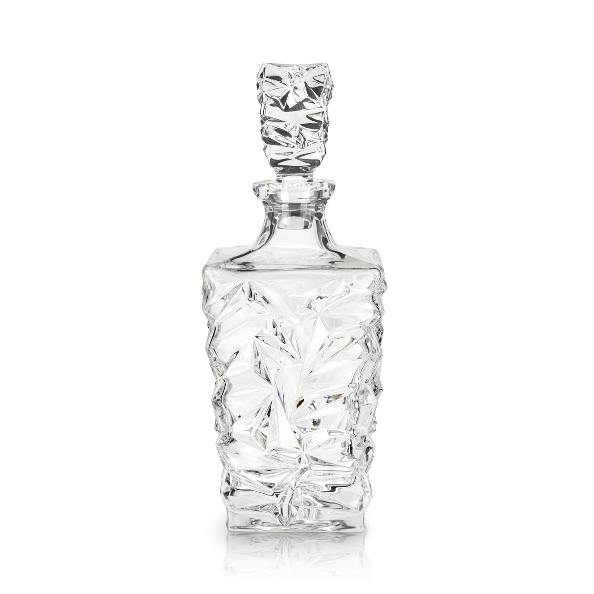 Prism Crystal Whiskey Decanter-product_type::liquor_decanters-Parc Decor