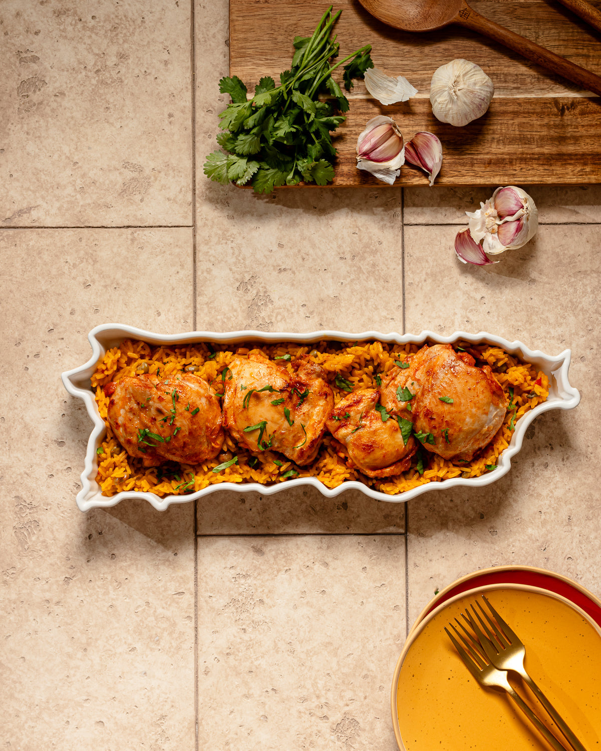 Puerto Rico State Plate-Baking Dish-Parc Decor