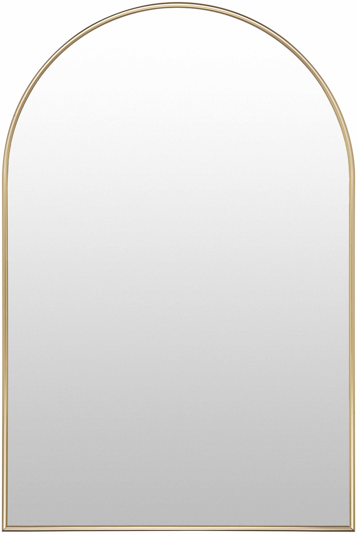 Purullena Oval Gold Mirror-Mirrors-Parc Decor