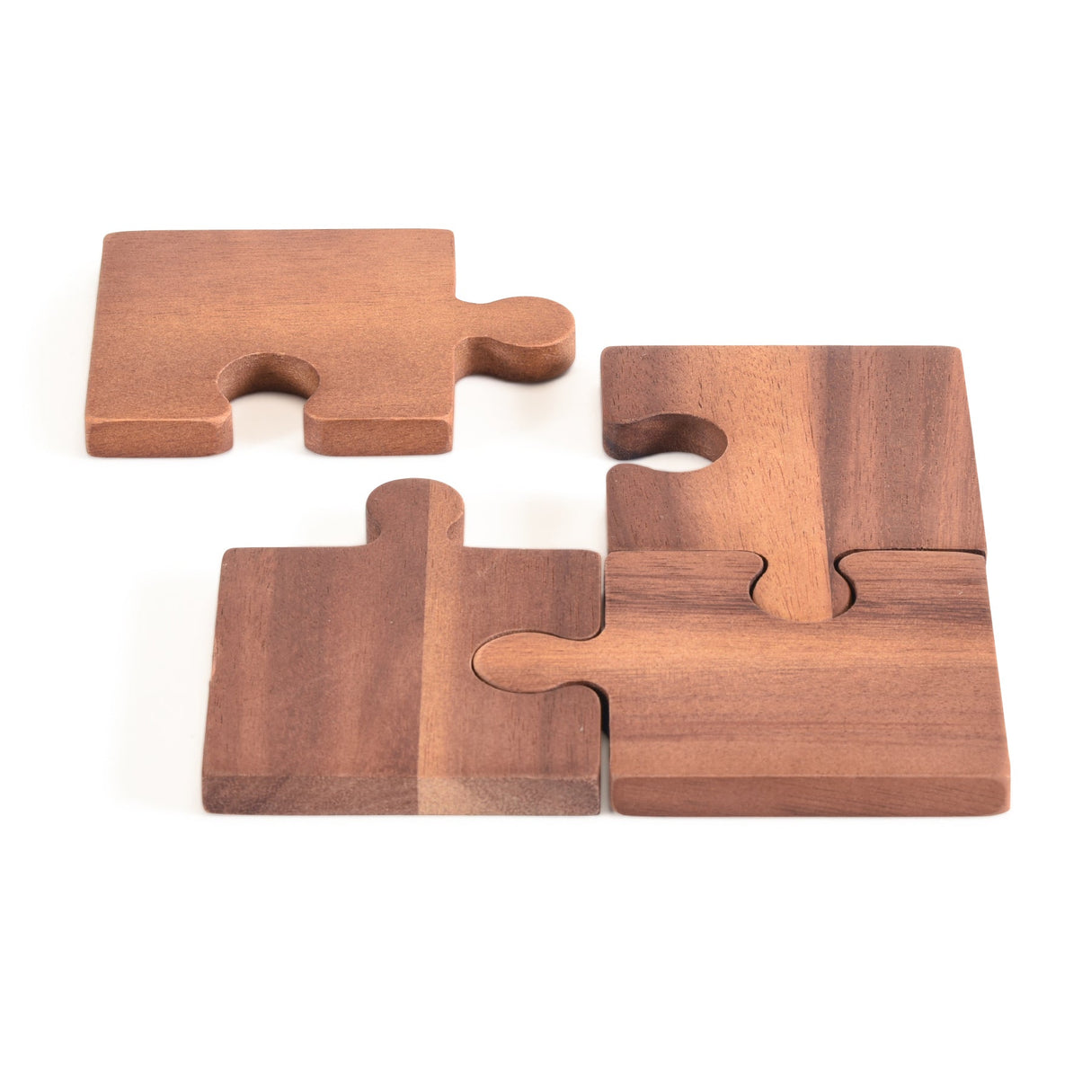 Puzzle Piece Coasters -s/4-coasters-Parc Decor