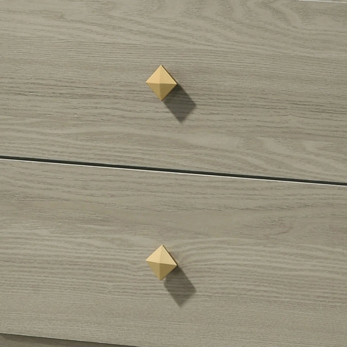 Rainier Modern 25" Gray Wood 2-Drawer Nightstand-床头柜-Parc Decor