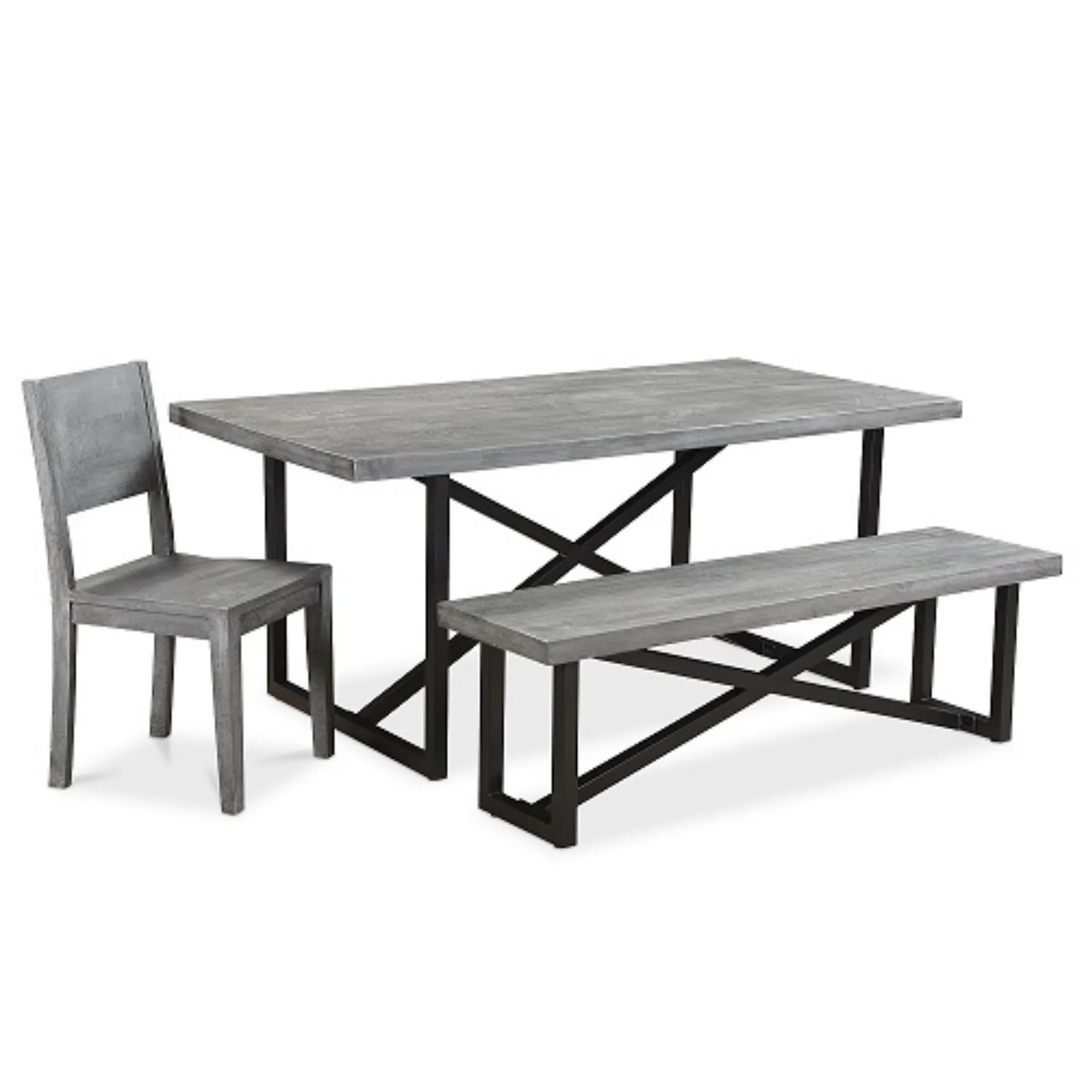 Raven Grey Dining Table-Dining Table-Parc Decor