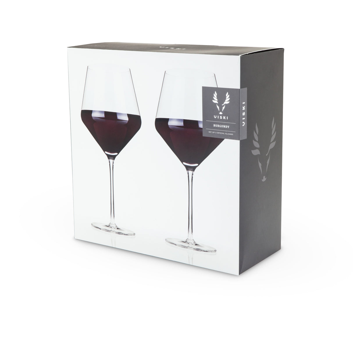 Raye Angled Crystal Burgundy Glasses Set of 2-product_type::stemmed_wine_glasses-Parc Decor