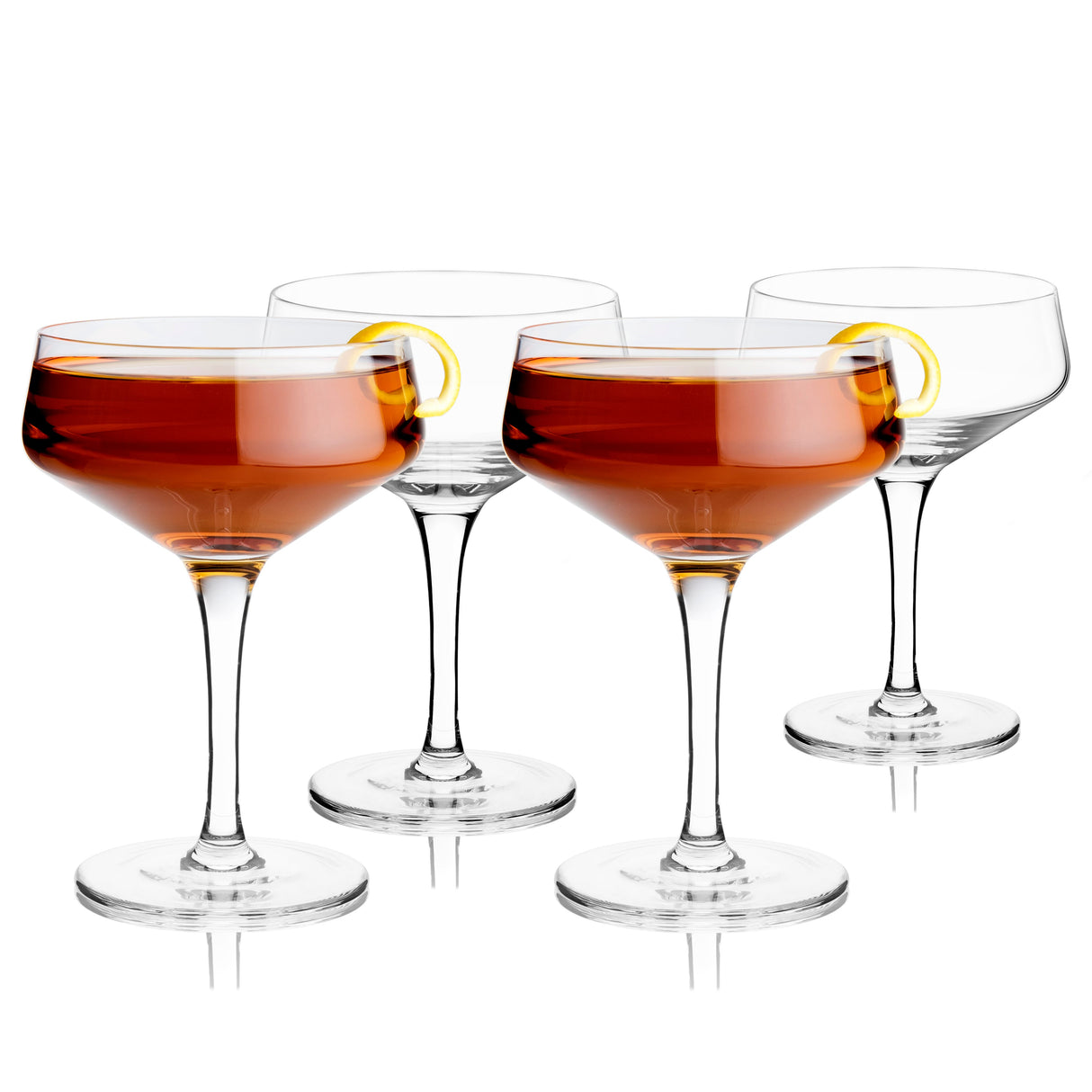 Raye Angled Crystal Coupe Glasses Set of 4-product_type::stemmed_cocktail_glasses-Parc Decor