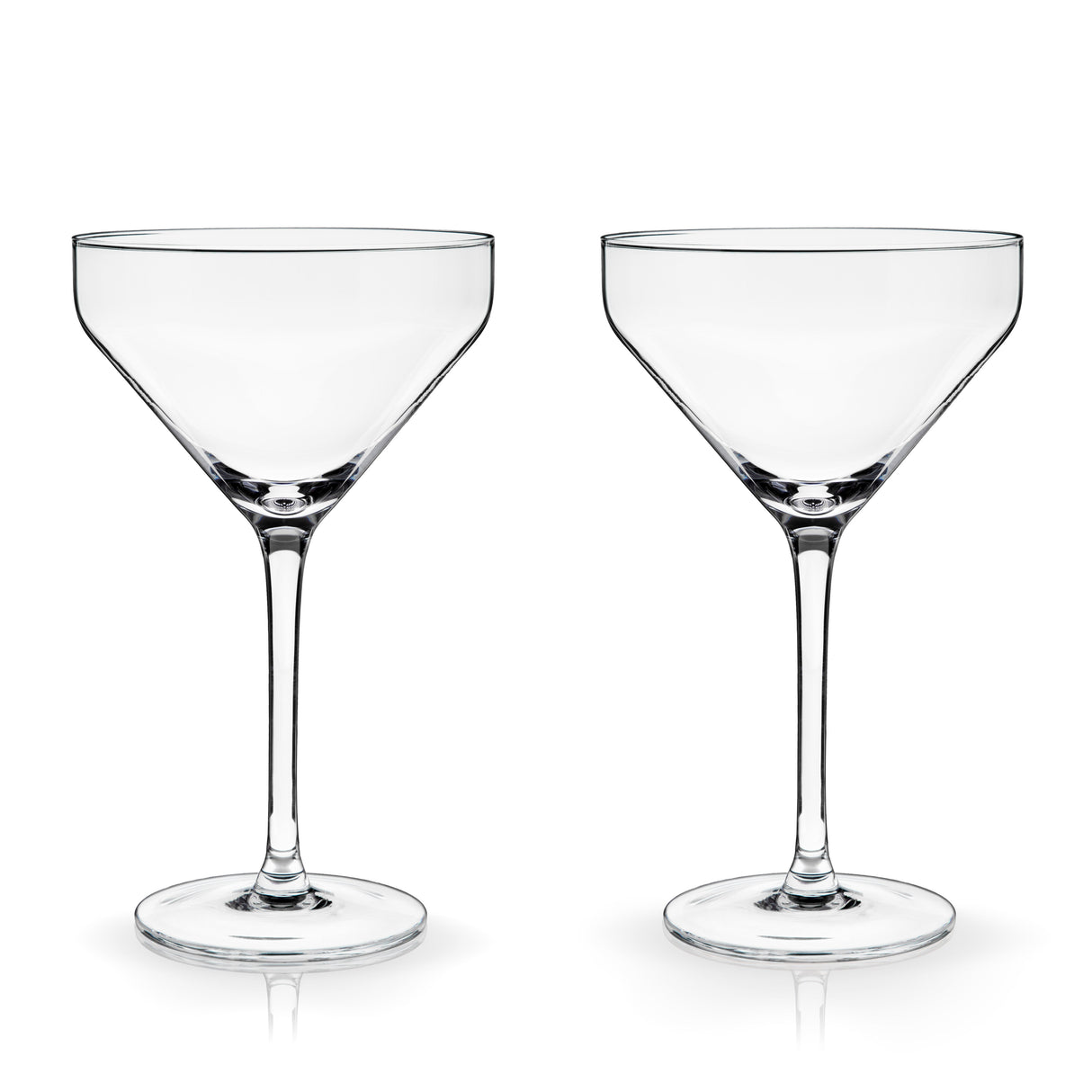 Raye Angled Crystal Martini Glasses Set of 2-product_type::stemmed_cocktail_glasses-Parc Decor