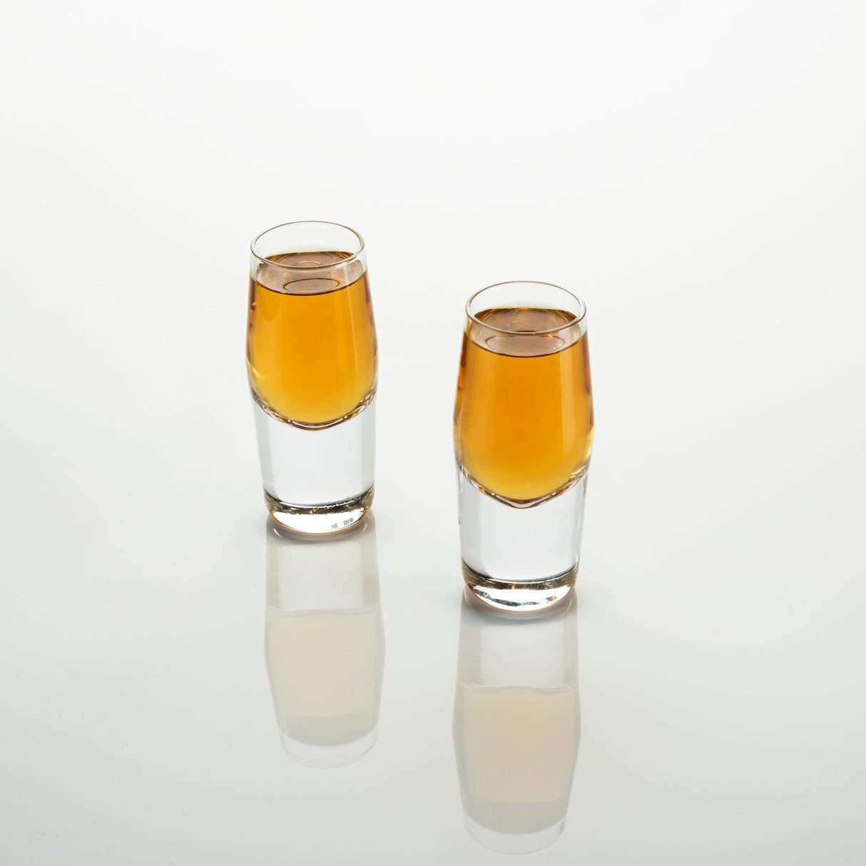 Raye Heavy Base Crystal Shot Glasses Set of 2-product_type::shot_glasses-Parc Decor