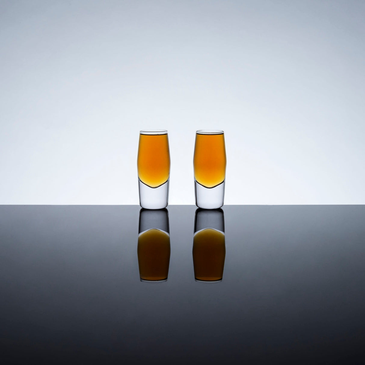 Raye Heavy Base Crystal Shot Glasses Set of 2-product_type::shot_glasses-Parc Decor