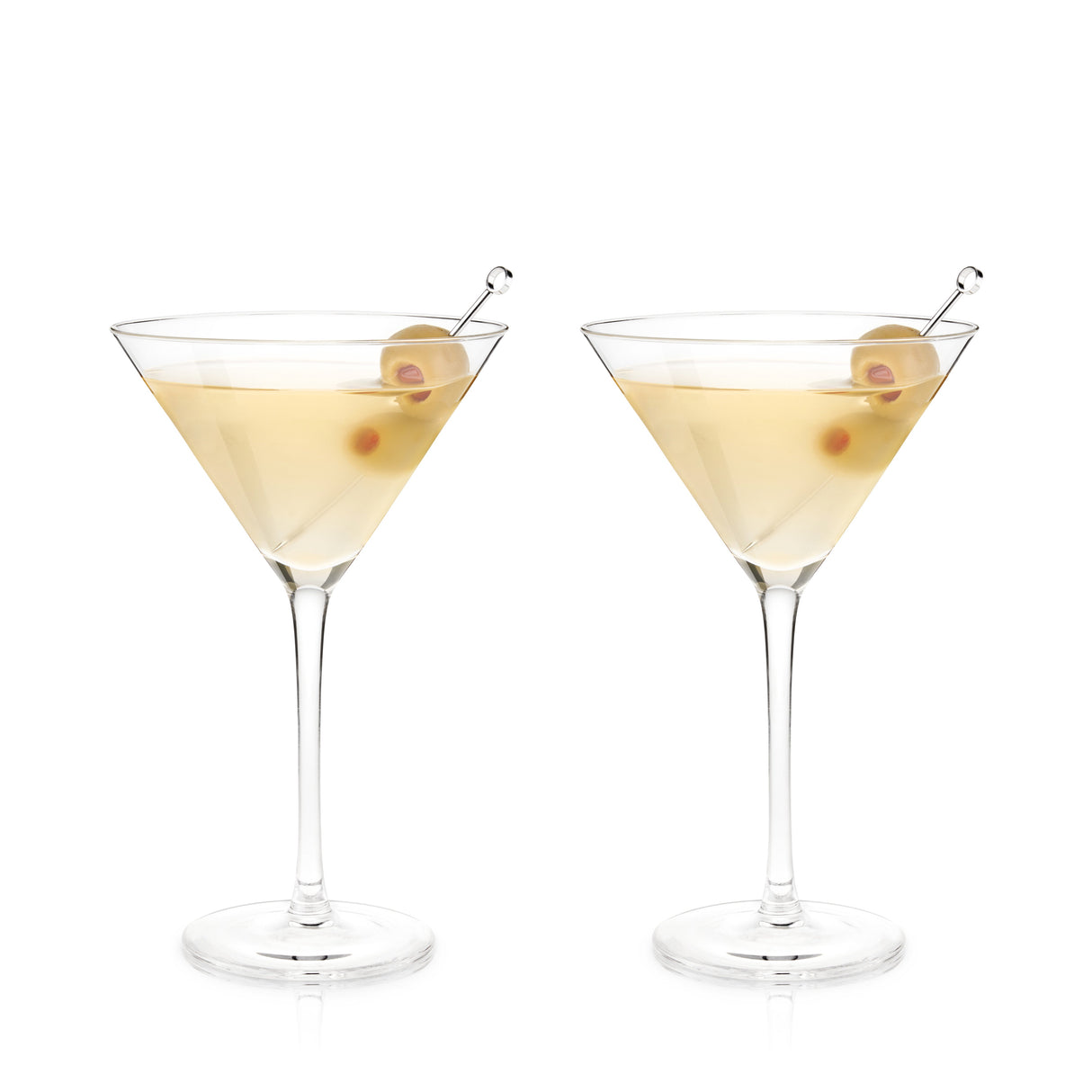 Raye Stemmed Crystal Martini Glasses Set of 2-product_type::stemmed_cocktail_glasses-Parc Decor