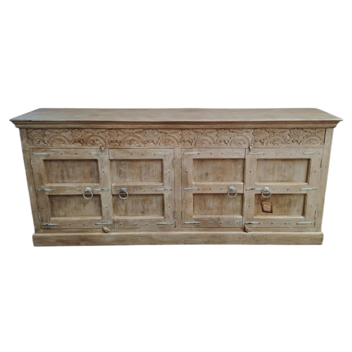 Reclaimed Wood Sideboard with 4 Doors-Sideboard-Parc Decor