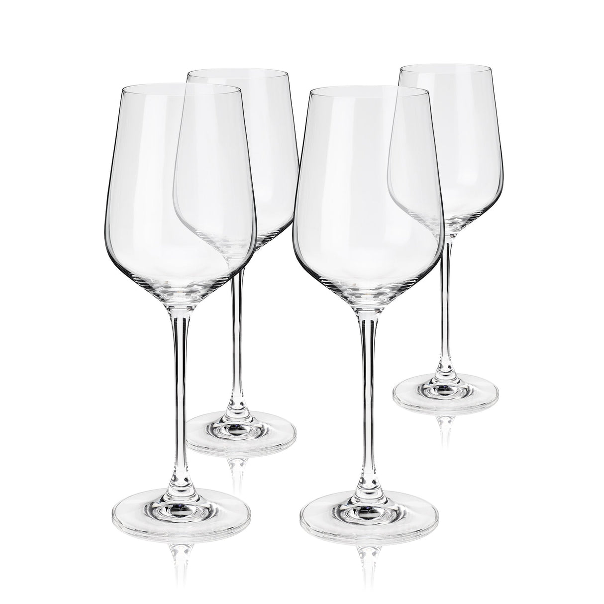 Reserve Inez Crystal Bordeaux Glasses Set of 4-product_type::stemmed_wine_glasses-Parc Decor