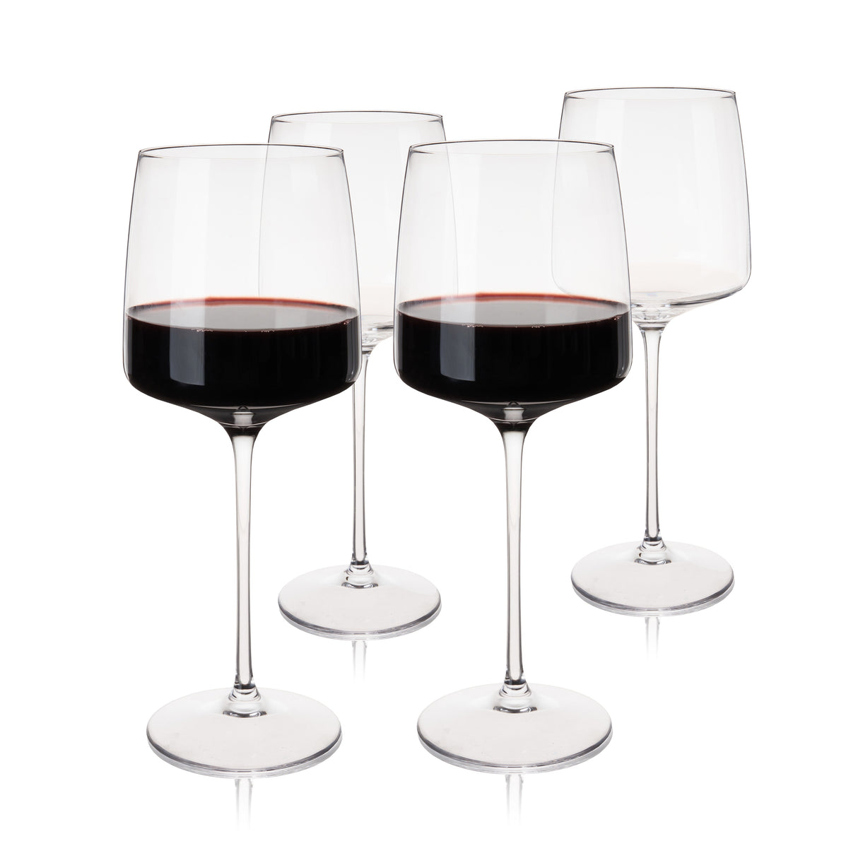Reserve Julien Crystal Bordeaux Glasses Set of 4-product_type::stemmed_wine_glasses-Parc Decor