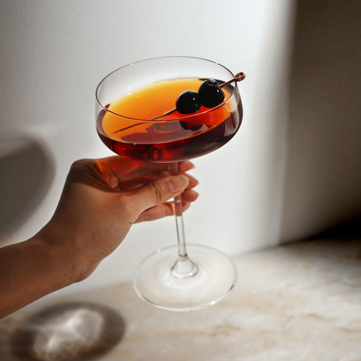 Reserve Julien Crystal Coupe Glasses Set of 4-product_type::stemmed_cocktail_glasses-Parc Decor