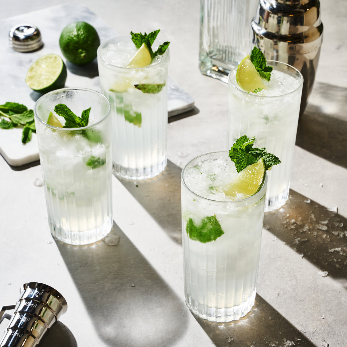 Reserve Milo Crystal Highball Glasses Set of 4