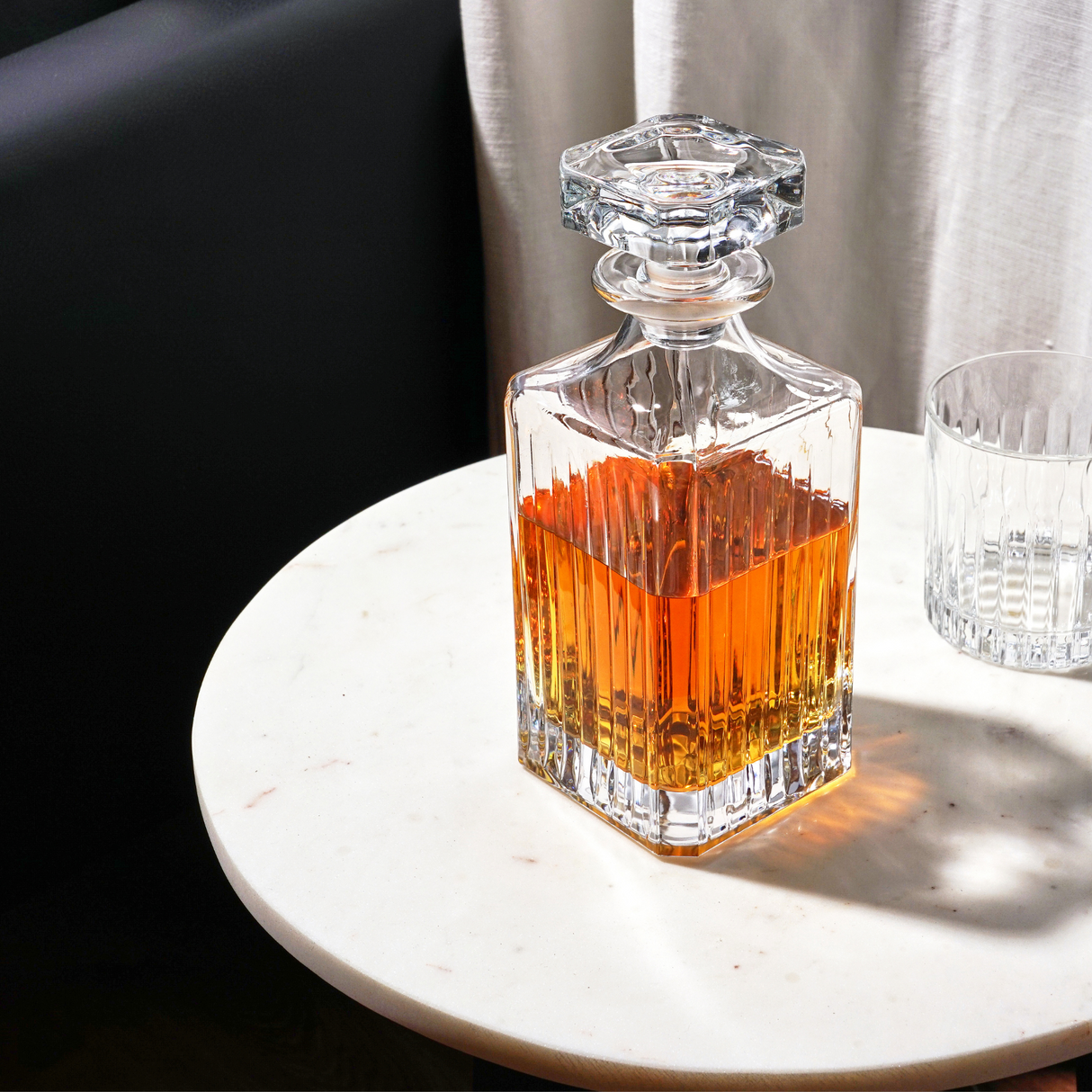 Reserve Milo Crystal Liquor Decanter-product_type::liquor_decanters-Parc Decor