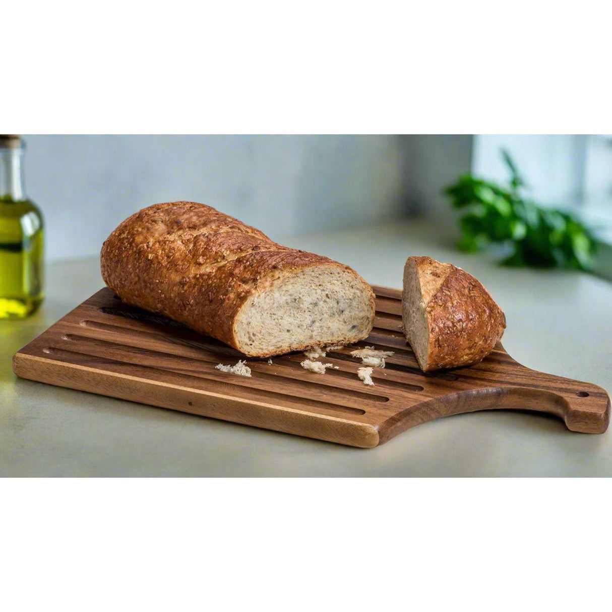 Reversible Cutting Board / Slotted Bread Board