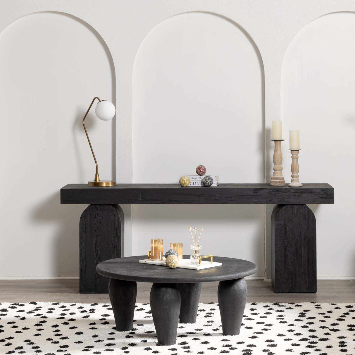 Rimpeso Gold Brass Table Lamp-Lighting-Parc Decor