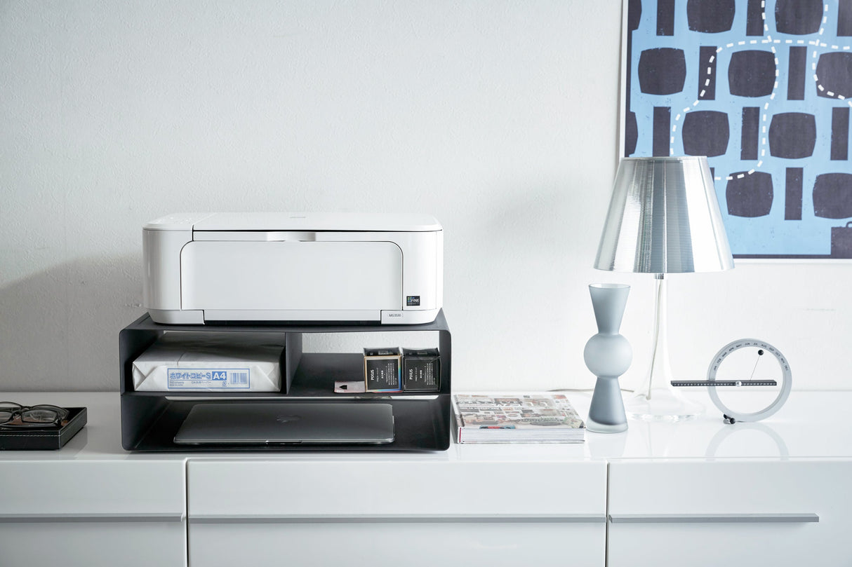 Rolling Printer Stand - Steel-Printer Stand-Parc Decor