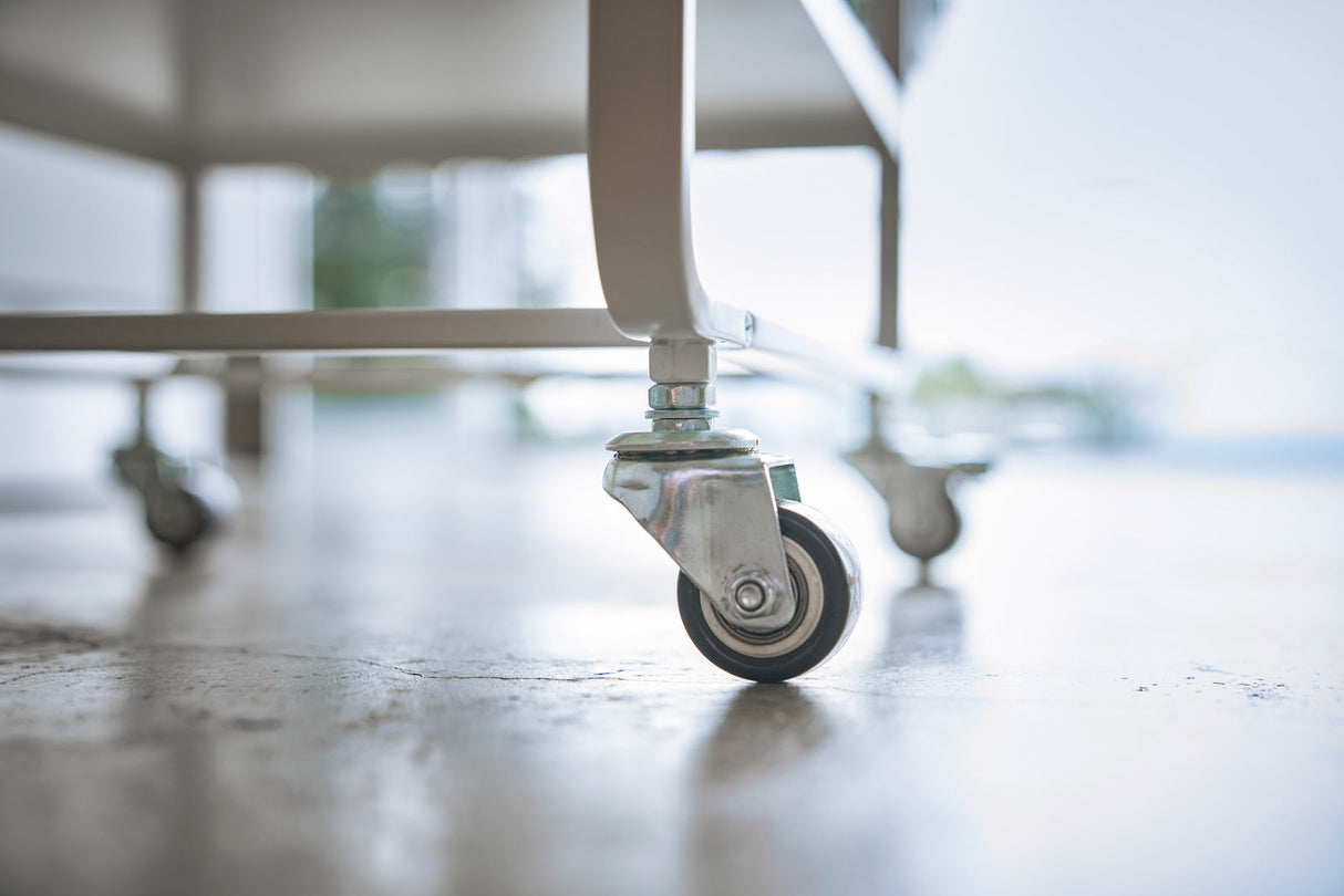 Rolling Utility Cart (32" H) - Steel-Rolling Carts-Parc Decor