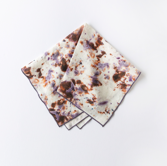 Rose Marble Napkin-Napkins-Parc Decor