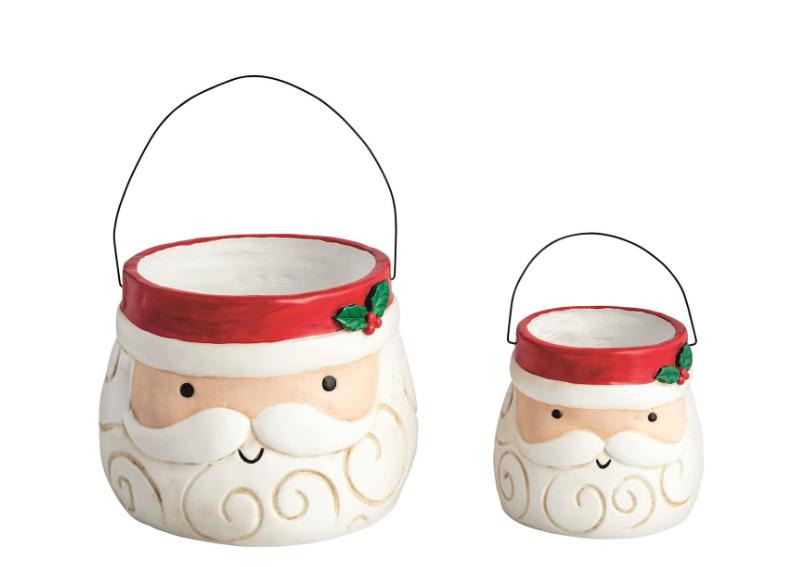 Santa Treat Bucket Set-Christmas Decoration-Parc Decor