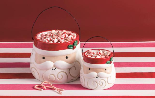 Santa Treat Bucket Set-Christmas Decoration-Parc Decor