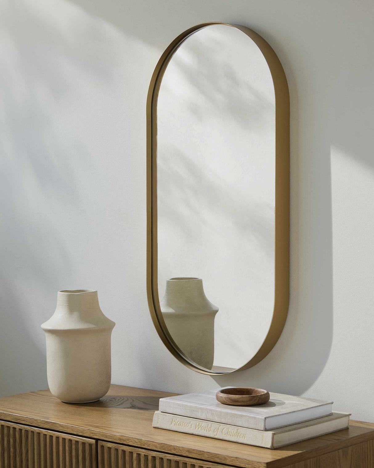 Saraipali Gold Accent Mirror-Mirrors-Parc Decor