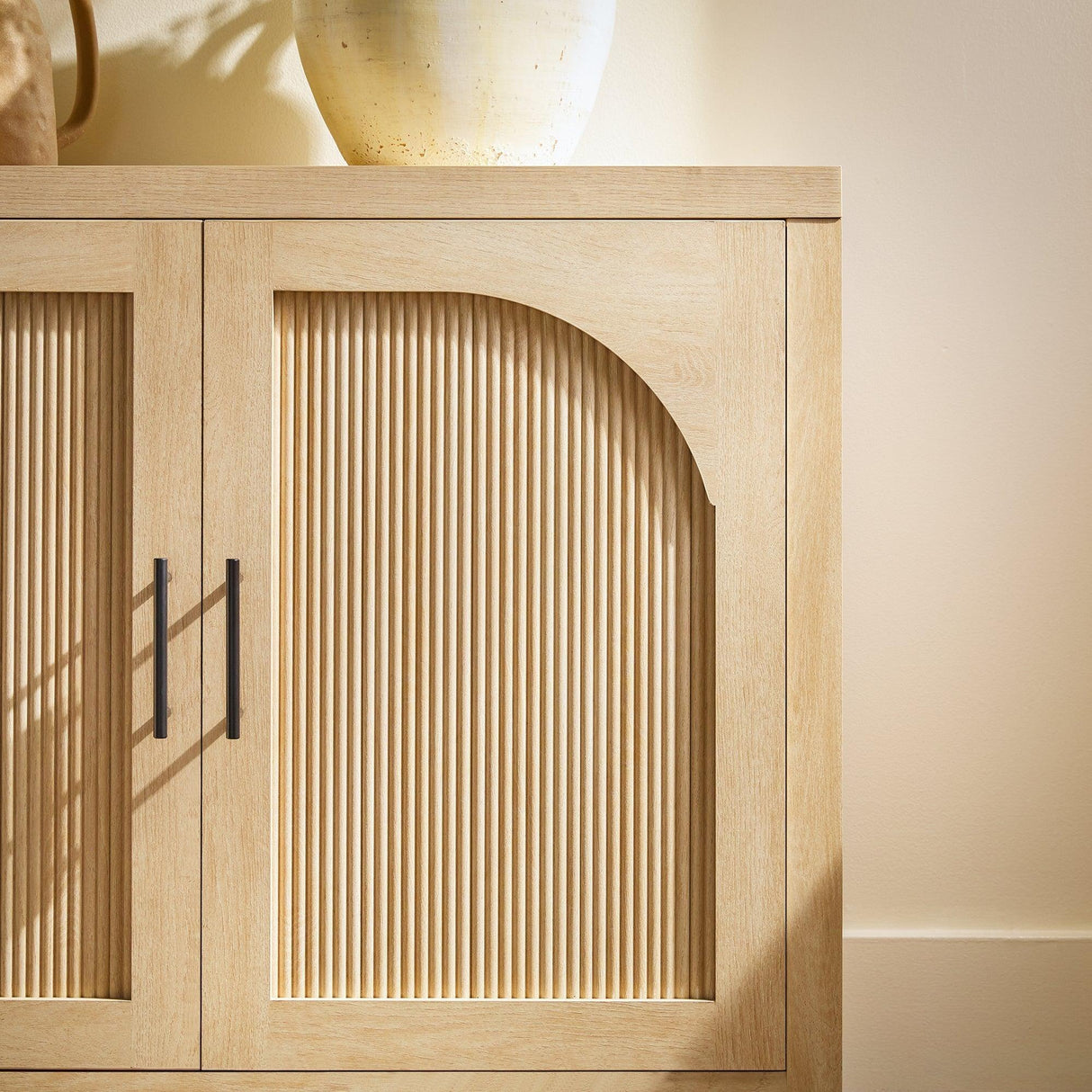 Sasha Modern Reeded Sideboard / TV Stand