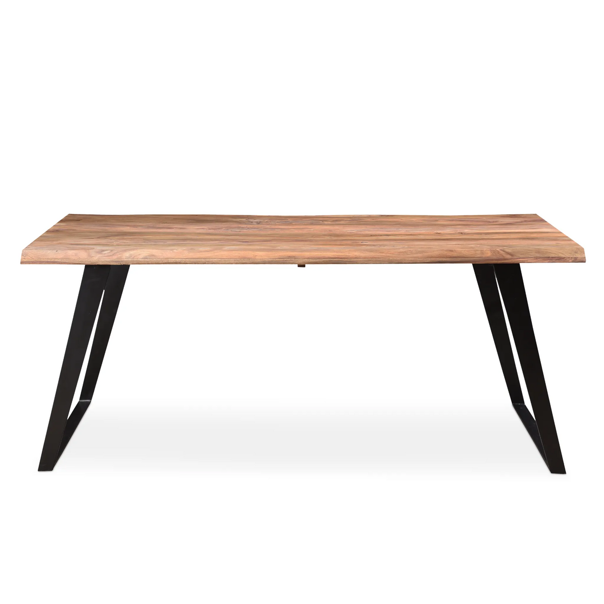 Seesham Wood Live Edge Dining Table-Dining Table-Parc Decor