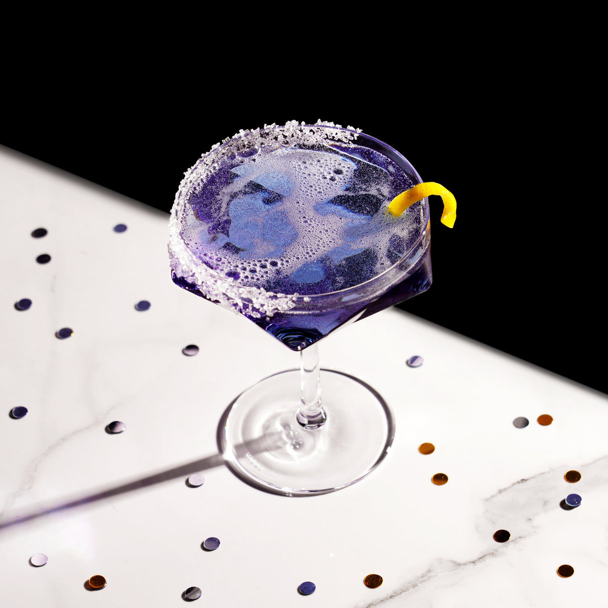 Seneca Diamond Crystal Martini Glasses Set of 2-product_type::stemmed_cocktail_glasses-Parc Decor