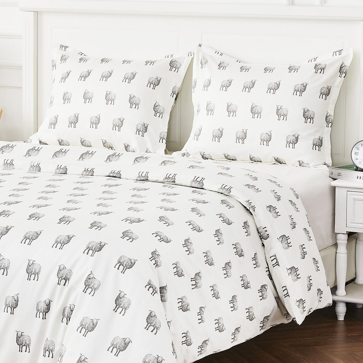 Sheep Printed Duvet Set-Duvets-Parc Decor
