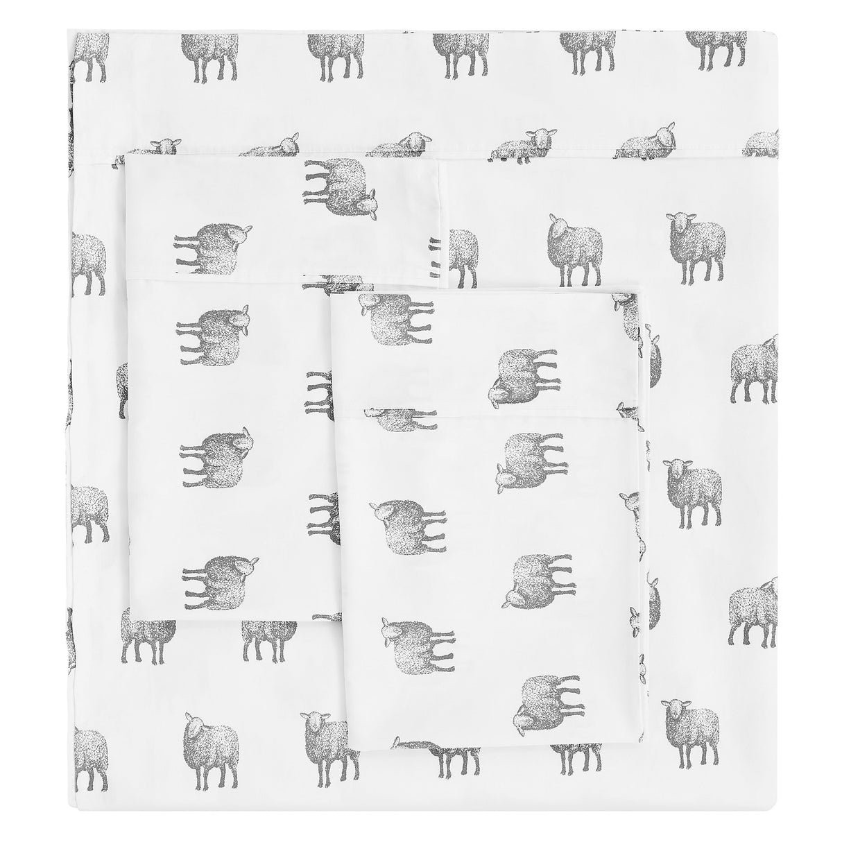 Sheep Printed Sheet Set-Sheets-Parc Decor