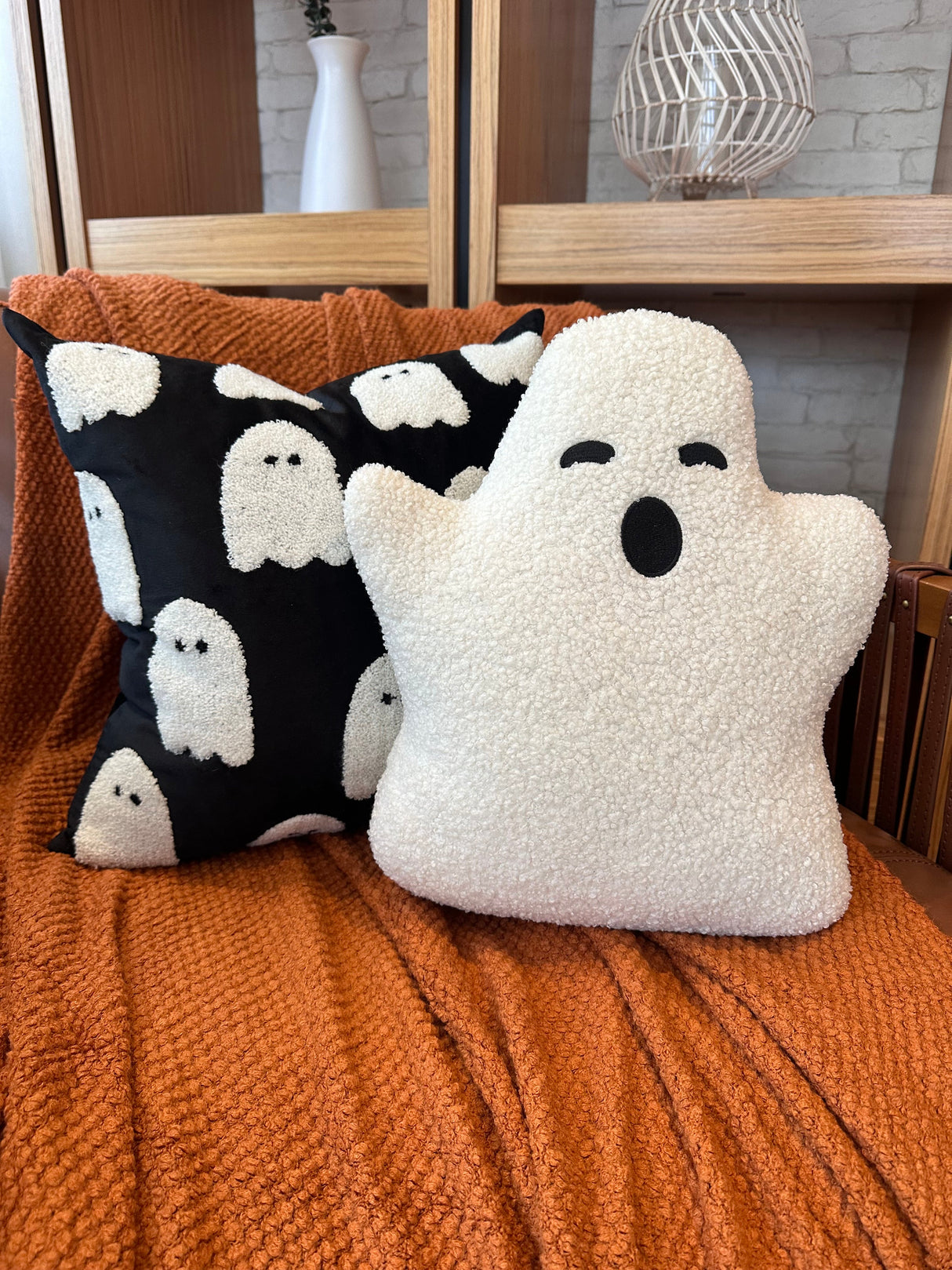 Sherpa Ghost Pillow-ghost pillow-Parc Decor