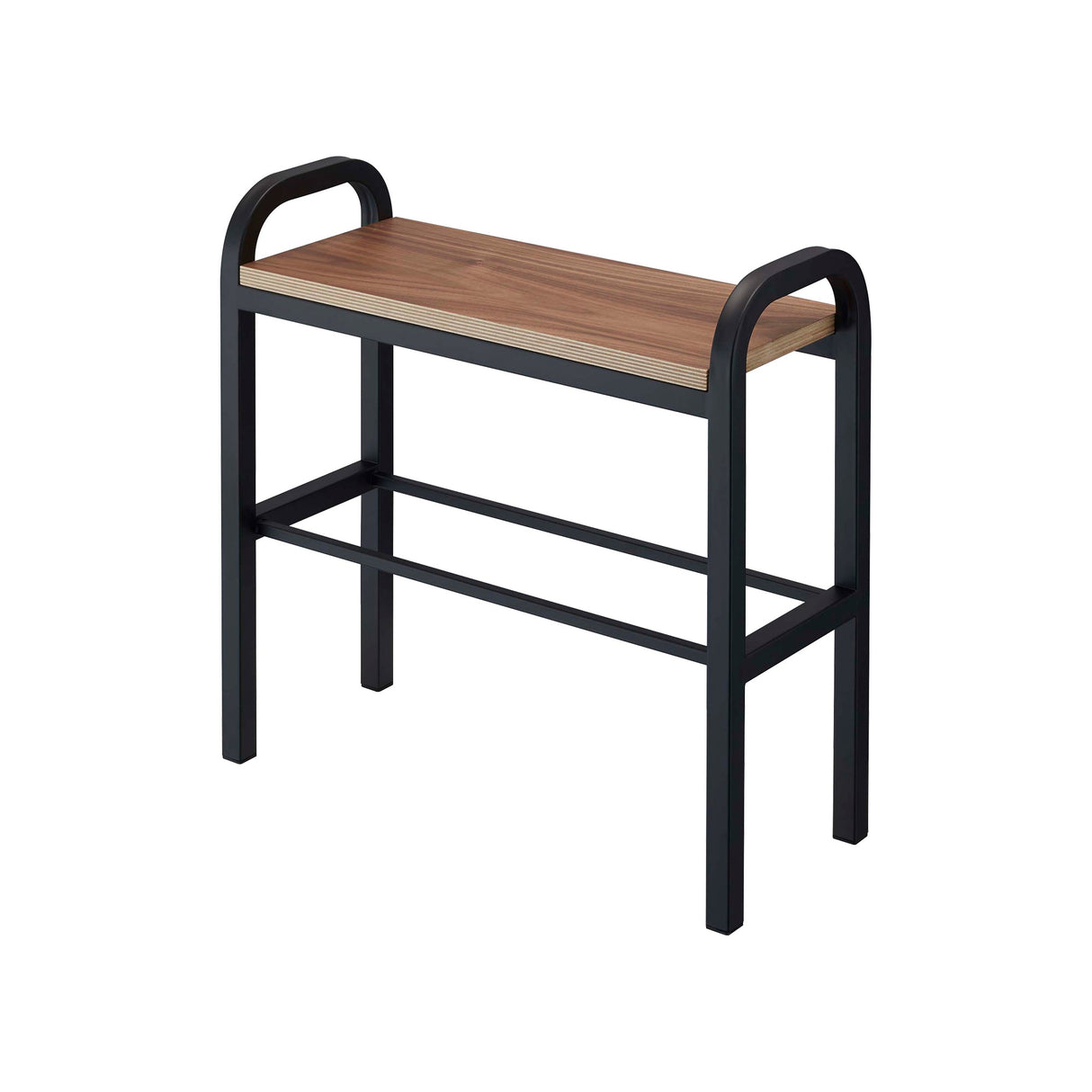 Shoe Organizer & Bench (18" H) - Steel + Wood-Shoe Rack-Parc Decor