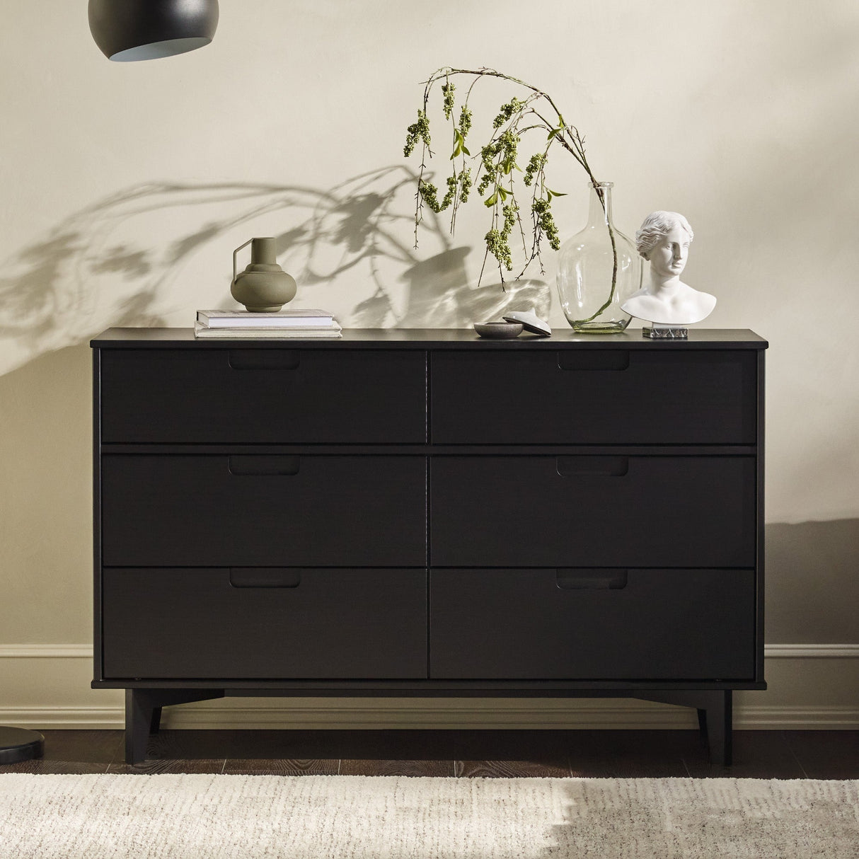 Sloane Mid Century Modern Solid Wood Dresser
