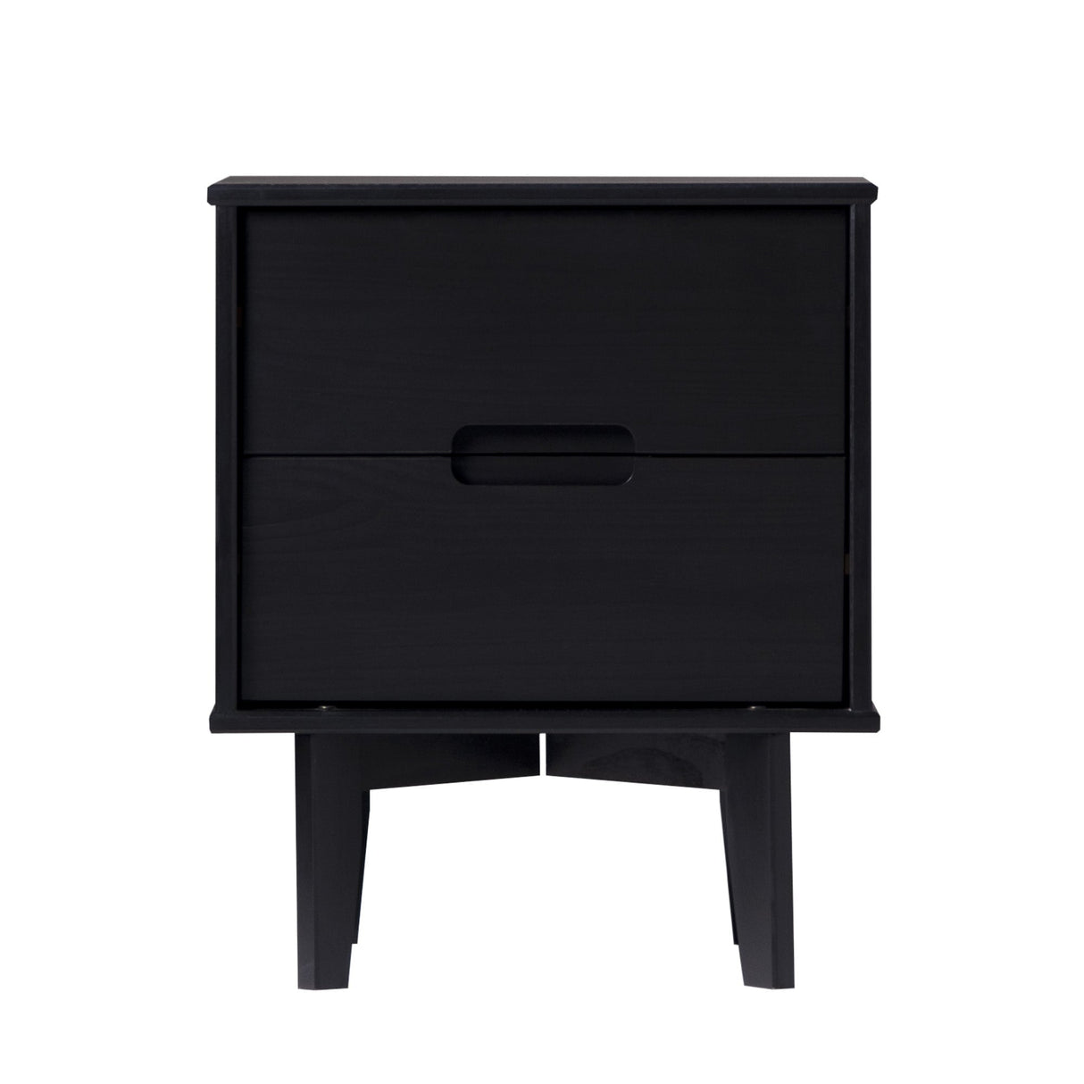Sloane Mid Century Modern Solid Wood Nightstand-Bedroom-Parc Decor