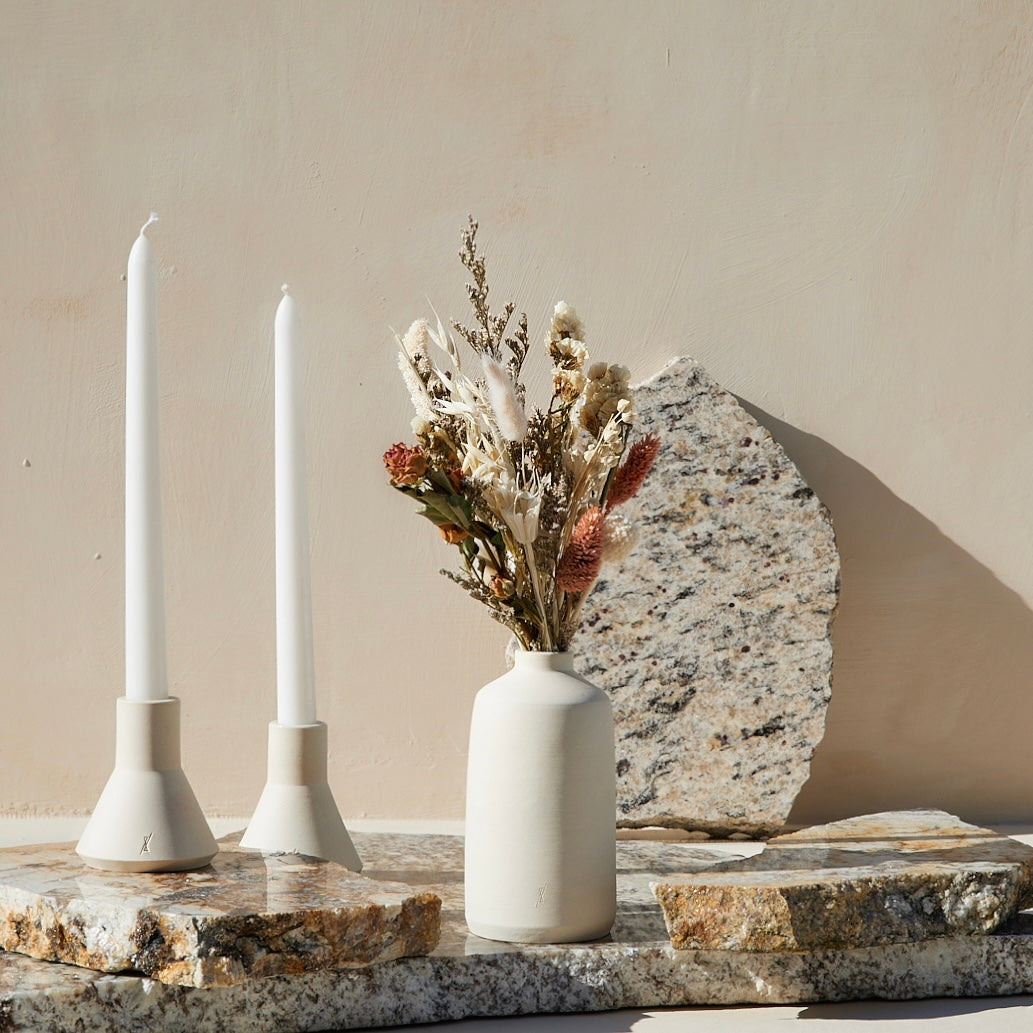 Small Dried Bouquet - Beige-dried bouquet-Parc Decor