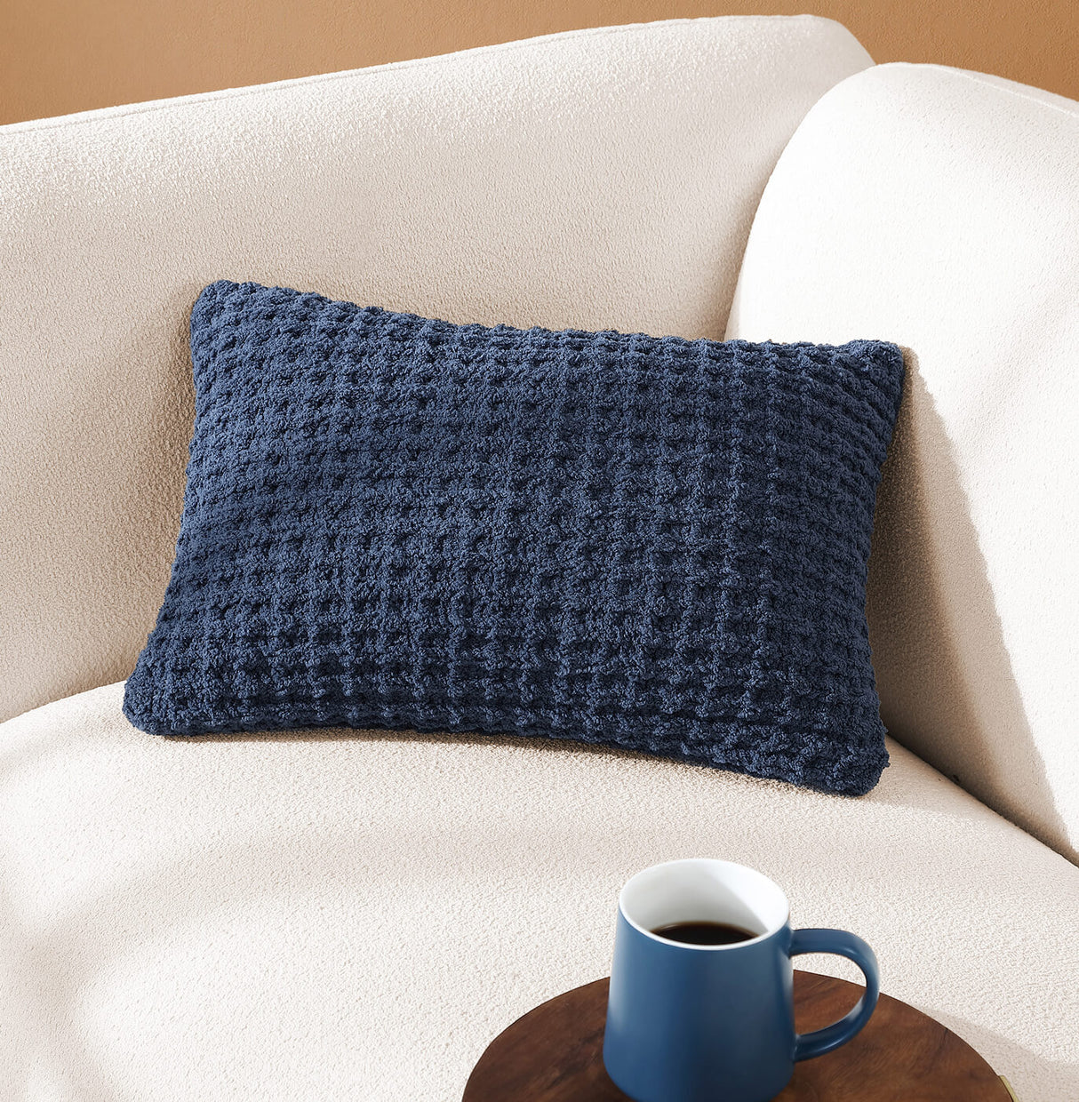Snug Waffle Mini Pillow-Pillows-Parc Decor