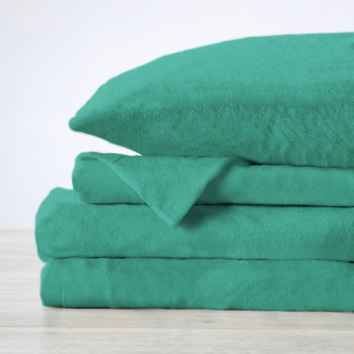 Solid Plush Sheet - Velvet Luxe Collection