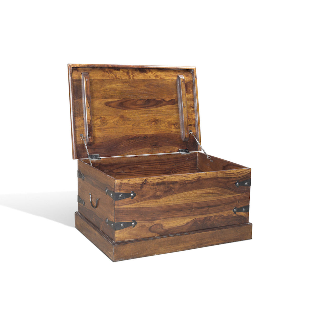 Solid Seesham Wood Trunk Coffee Table