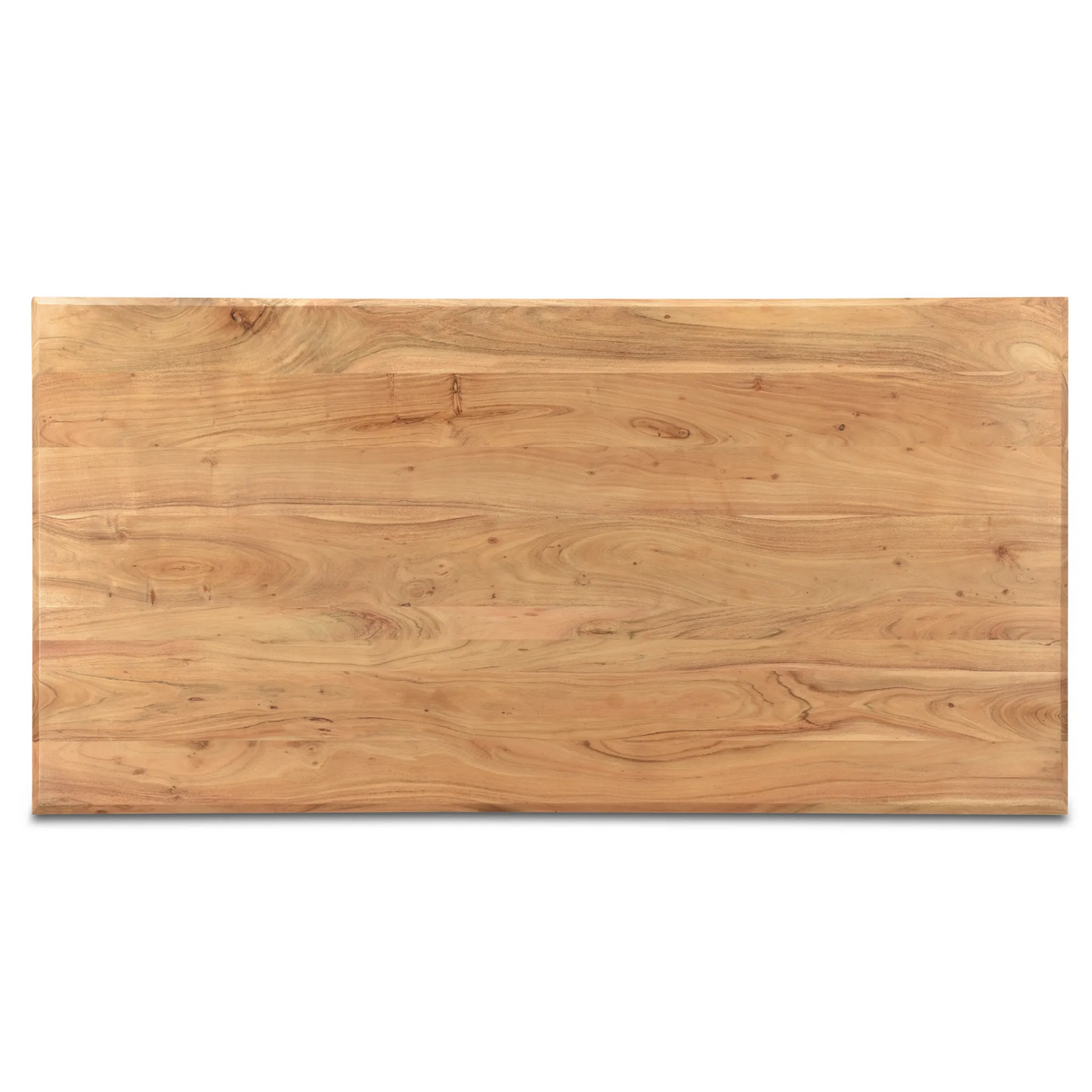 Solid Wood Angled Leg Dining Table - 80 Inch-Dining Table-Parc Decor