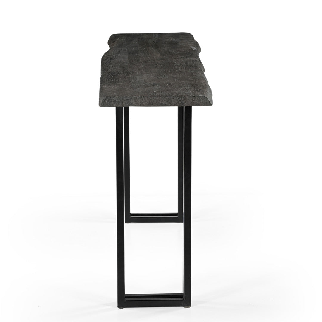 Sparrow Solid Wood Console Table - Gray-CONSOLE TABLE-Parc Decor