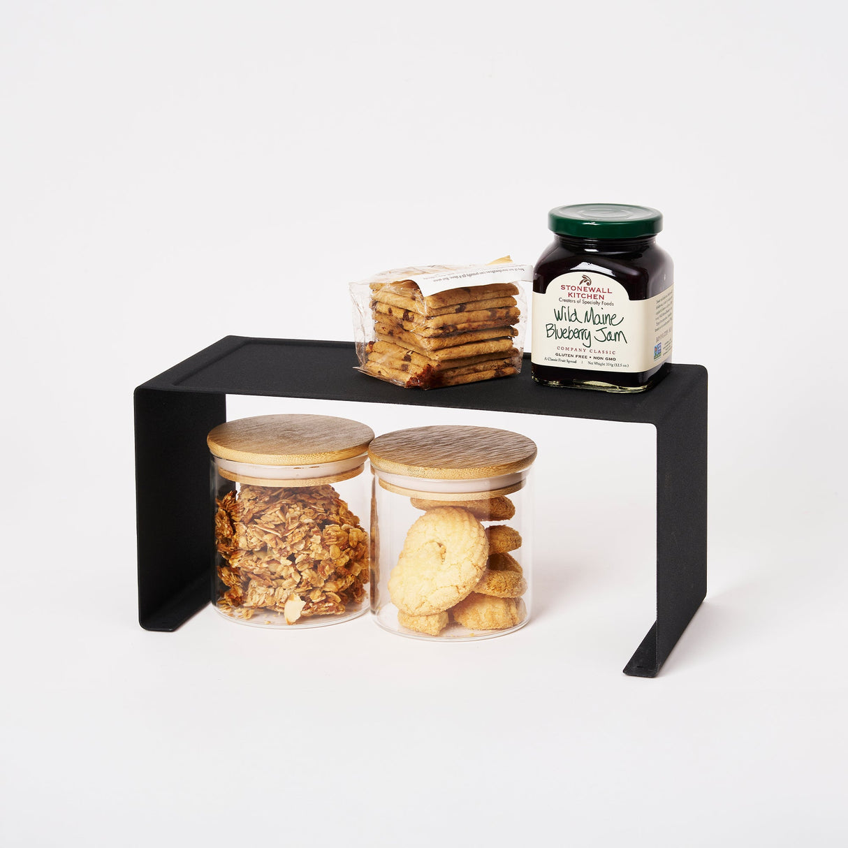 Stackable Countertop Shelf - Two Sizes - Steel
